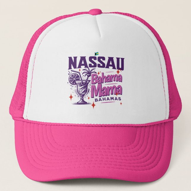 Bahamas Souvenir Gift: Nassau Bahamas Bahama Mamma Keps (Framsida)