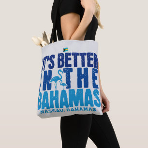 Bahamas Souvenir Gift: Nassau Bahamas Cruise Tygkasse