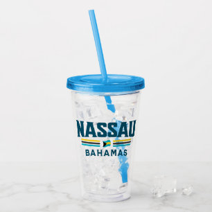 Bahamas Souvenir Gift: Nassau Bahamas Självständig Take Away Mugg