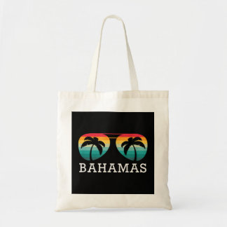 Bahamas Souvenir Retro Sunset Resa Sommarvaccineri Tygkasse