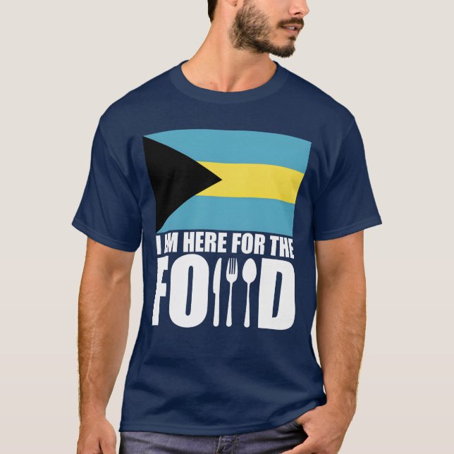 Bahamas souvenirmat resa vän t shirt (Framsida)