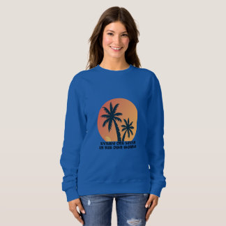Bahamas Sunset Handflatan Träd T Shirt