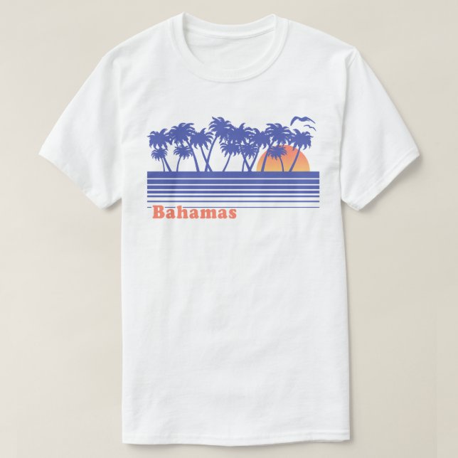 Bahamas T-shirt (Design framsida)