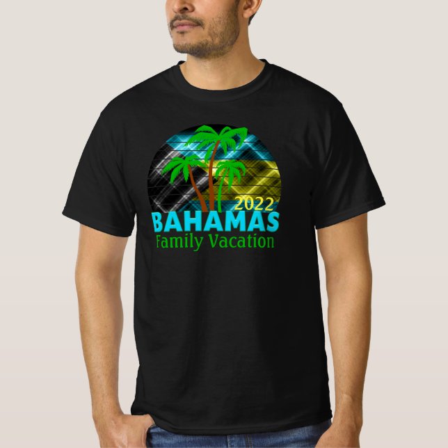 Bahamas Travel Cruise Vacation Group Matching T-S T Shirt (Framsida)