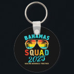 Bahamas Vacation 2025 Squad Family Friends Matchin Nyckelring<br><div class="desc">Bahamas Vacation 2025 Squad Family Friends Matching Group 1</div>
