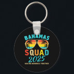Bahamas Vacation 2025 Squad Family Friends Matchin Nyckelring<br><div class="desc">Bahamas Vacation 2025 Squad Family Friends Matching Group</div>