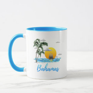Bahamas Vacation Sailing Mugg