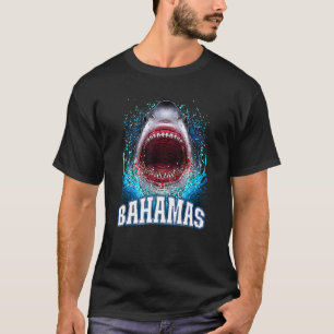 Bahamas Vacation Underbar White Shark Beach Cruise T Shirt