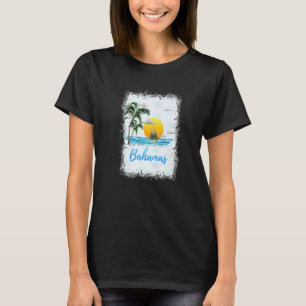 Bahamas Västindien Vacation Sailing T Shirt
