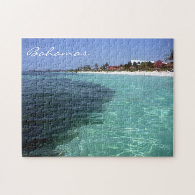 bahamas vatten pussel (Horisontell)