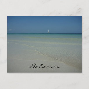 bahamas vatten vykort