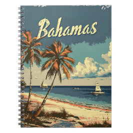 Bahamas Vintage Anteckningsbok