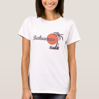 Bahamas vintage ha på sig damer T Tee Shirt