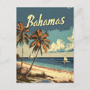 Bahamas Vintage Vykort