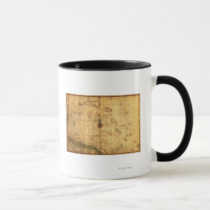 BahamasPanoramic MapBahamas Mugg