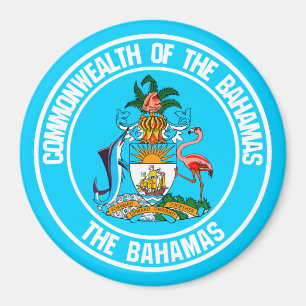 Bahamasrundans emblem magnet