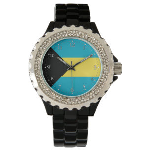 Bahamian Flagga Armbandsur