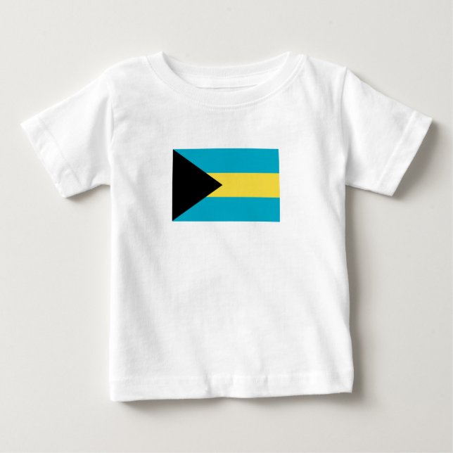 Bahamian Flagga Tee (Framsida)