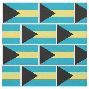 Bahamian Flagga Tyg