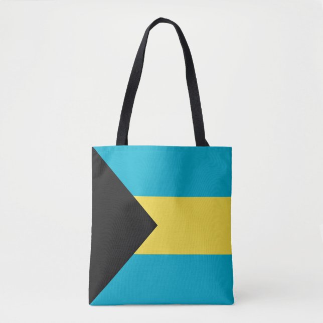 Bahamian Flagga Tygkasse (Framsida)