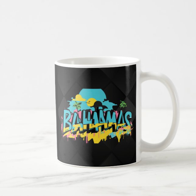 Bahamian Graffiti Coola Kaffemugg (Höger)