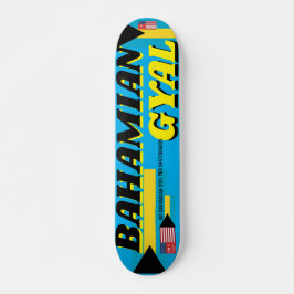 BAHAMIAN GYAL JMT 7 3/4-tums Skateboard Deck