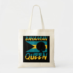 Bahamian Queen Bahamas Flagga Pride Home Land Henn Tygkasse