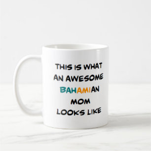 bahamisk mamma, fantastisk kaffemugg