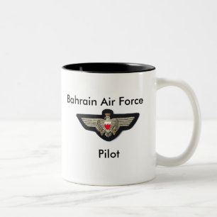 Baharaini pilot- vingar, Bahrain flygvapen som är Två-Tonad Mugg