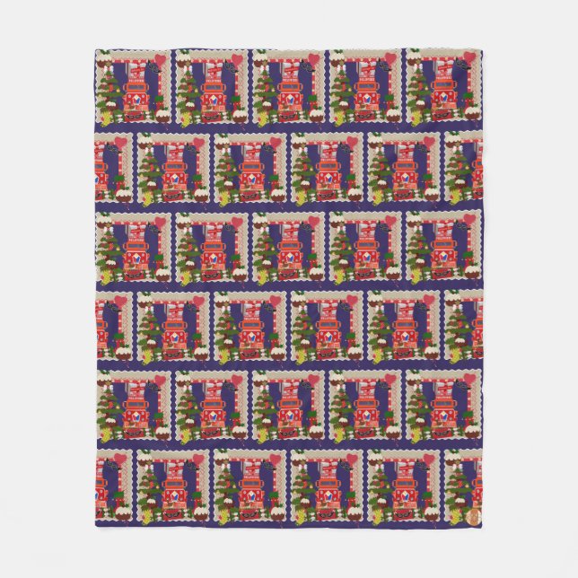 Bahay Kubo, Balikbayan boxas, Jeepney, Parol Fleecefilt (Framsidan)