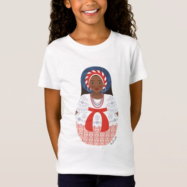 Bahia Brazilian Girls' Tee (Framsida)