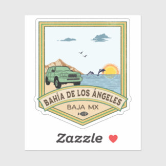 Bahía de los Ángeles FJ80 Baja California Klistermärken