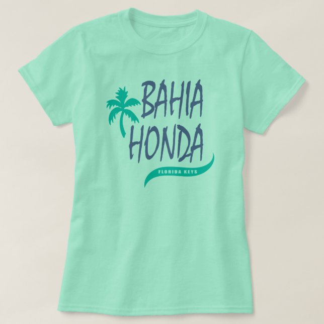 Bahia Honda Florida nyckelpalmträd Tröja (Design framsida)