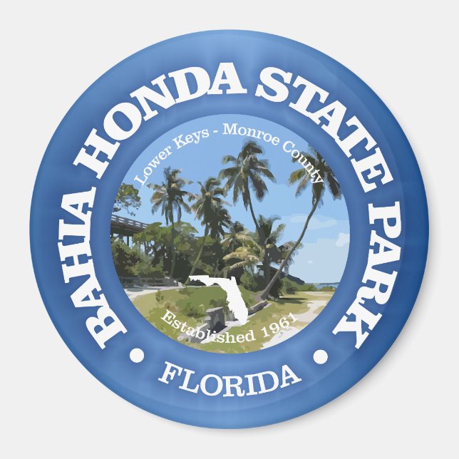 Bahia Honda SP Magnet (Framsidan)