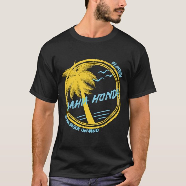 Bahia Honda Spring Break Florida Vacation T Shirt (Framsida)