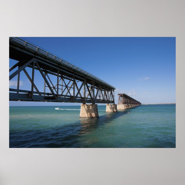 Bahia Honda State Park, Florida Keys, Key Poster (Framsidan)
