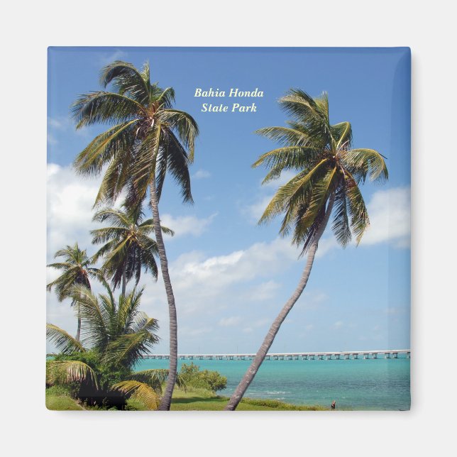 Bahia Honda State Park Magnet (Framsidan)
