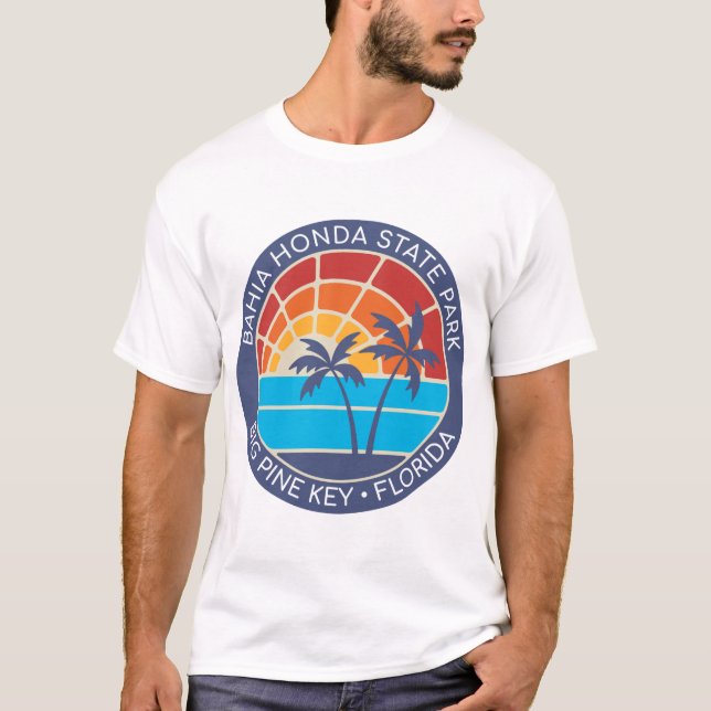 Bahia Honda State Park T Shirt (Framsida)