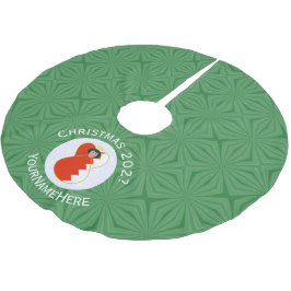 Bahrain Flagga Angel-Personligen Jul Julgransmatta Borstad Polyester