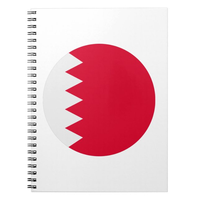 Bahrain Flagga Anteckningsbok (Framsidan)
