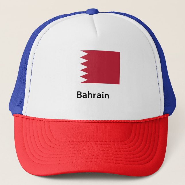 Bahrain Flagga Keps (Framsida)