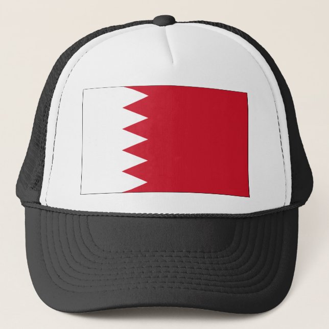 Bahrain Flagga Keps (Framsida)