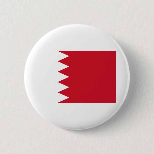 Bahrain flagga knapp (Framsida)