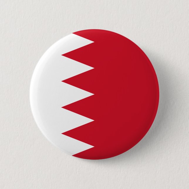Bahrain flagga knapp (Framsida)