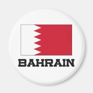 Bahrain flagga magnet