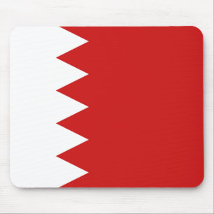 Bahrain Flagga Mousepad Musmatta