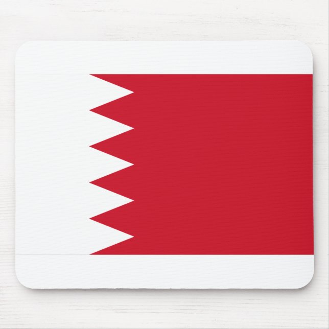 Bahrain Flagga Musmatta (Framsidan)