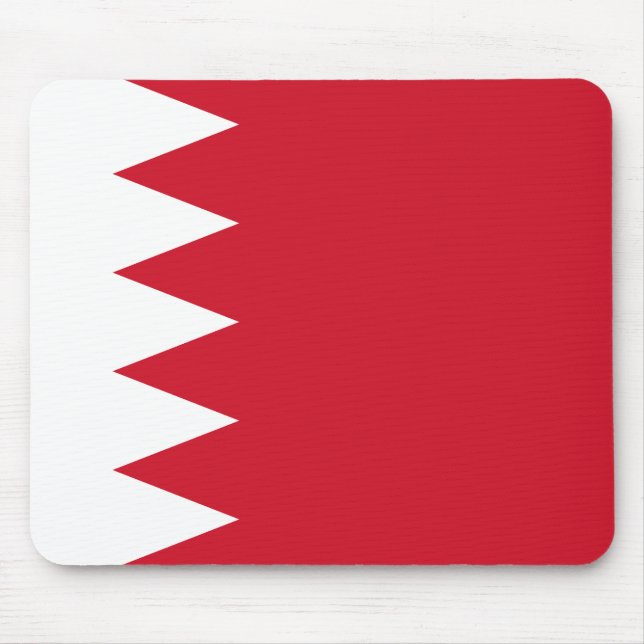 Bahrain Flagga Musmatta (Framsidan)