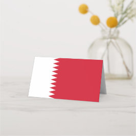 Bahrain flagga placeringskort