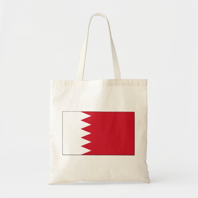 Bahrain Flagga Tygkasse (Framsidan)
